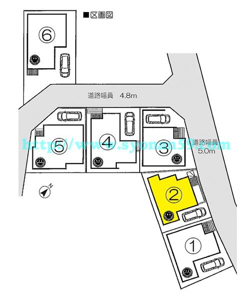 Compartment figure. 20.5 million yen, 3LDK, Land area 80 sq m , Building area 81 sq m compartment view