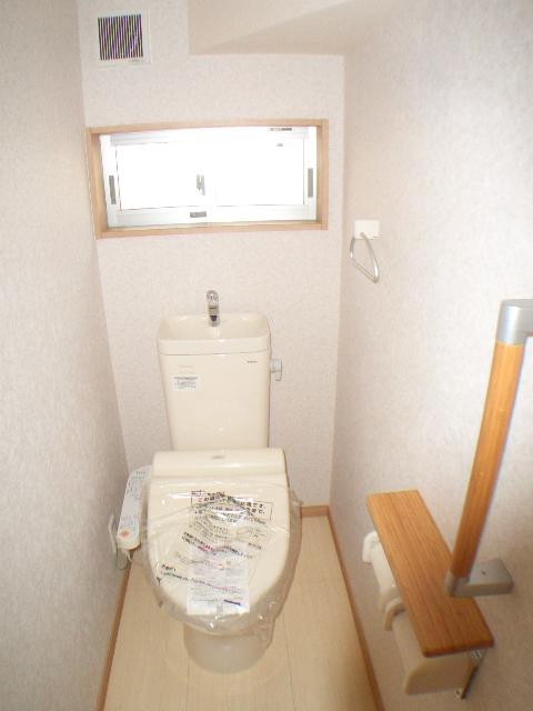 Toilet. Washlet with function