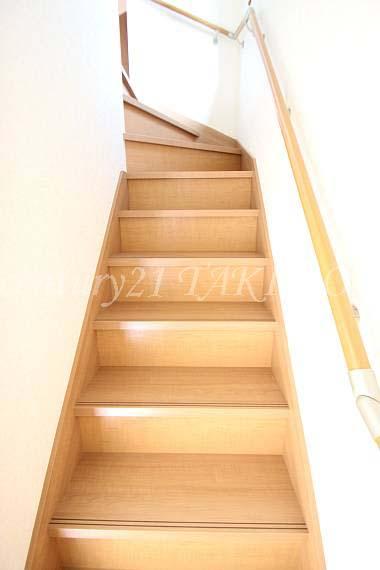 Other. It is equipped with a handrail on the stairs, Peace of mind ・ It is safe!