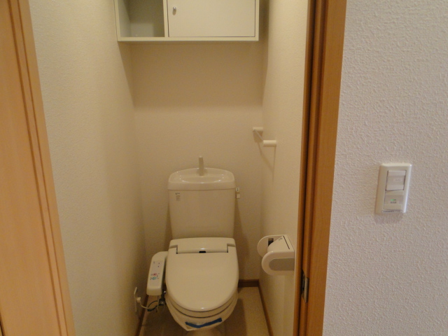 Toilet. Toilet with a multi-function is also easy-to-use