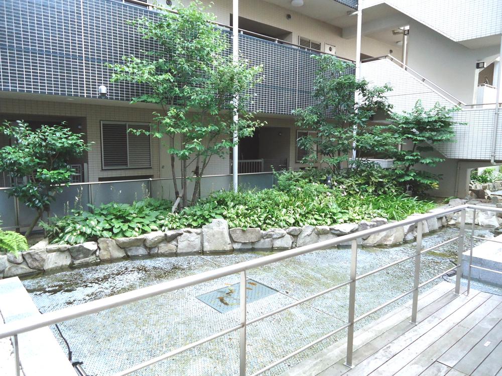 Other common areas. The courtyard of the apartment
