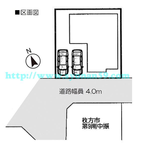 Compartment figure. 29,800,000 yen, 4LDK, Land area 114.08 sq m , Building area 98.01 sq m compartment view