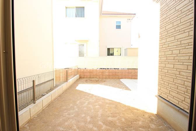 Garden. The BBQ on holiday in the garden next to the living!