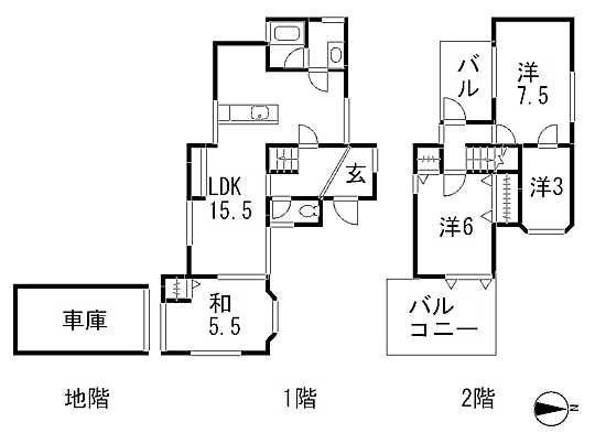 Floor plan. 14.8 million yen, 4LDK, Land area 120.67 sq m , Building area 81.45 sq m Floor