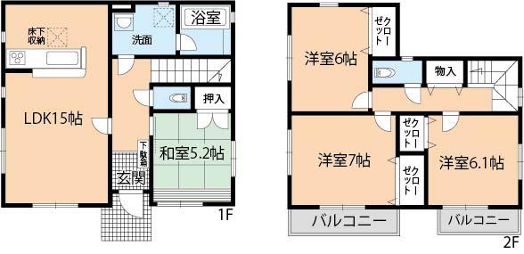 Floor plan. For more information, Please contact 0120-128-802.