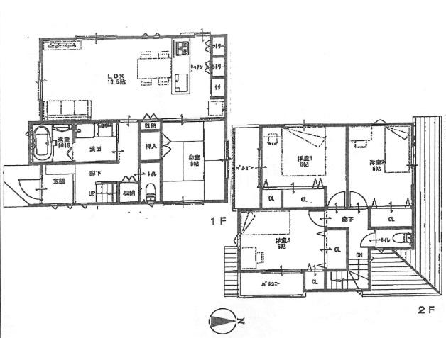 Floor plan. 39,800,000 yen, 4LDK, Land area 132.7 sq m , Building area 98.82 sq m building certification costs, Water City receipt of payment, Pile construction costs, Exterior construction costs separately required.