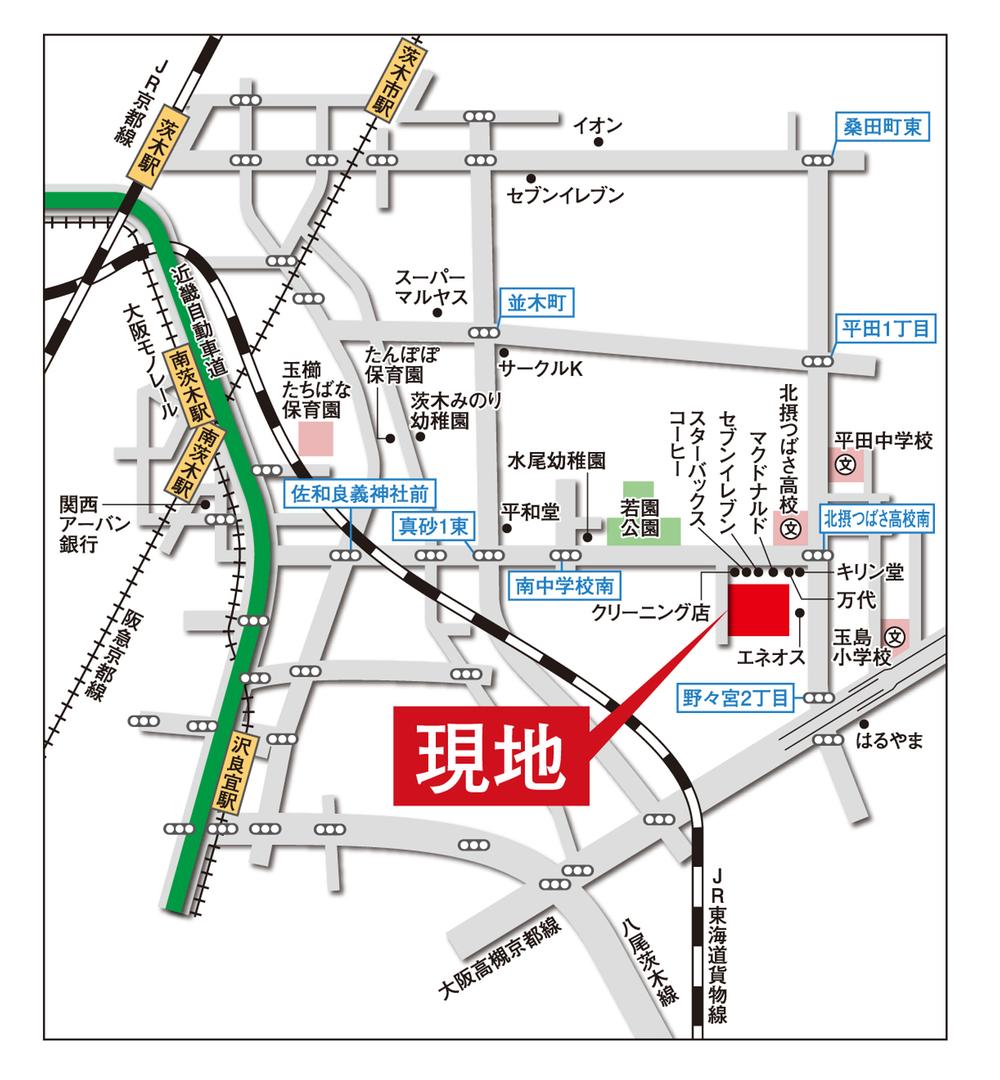 Local guide map