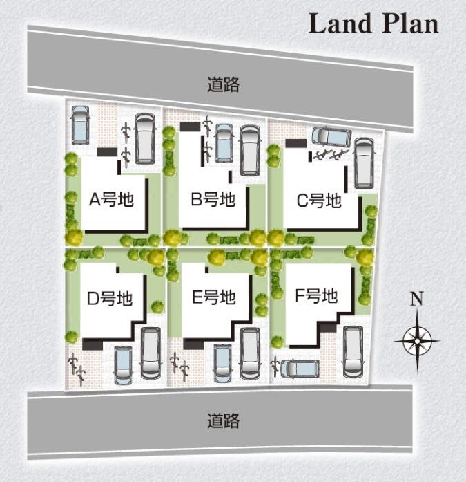 The entire compartment Figure. All dwelling unit parking two possible livable land plan