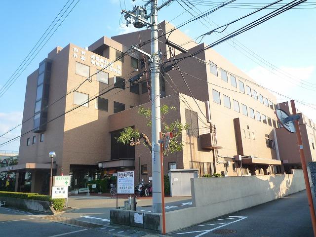 Hospital. Medical Corporation philanthropy Board philanthropy Ibaraki to the hospital 1203m