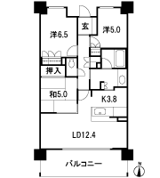 Floor: 3LDK, occupied area: 73.29 sq m, Price: 44,861,000 yen