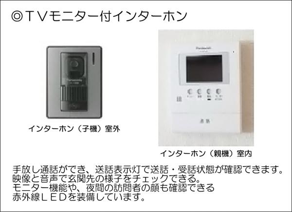 Entrance. TV monitor interphone