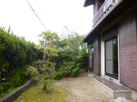 Garden. Pruning of the year once Ueki enters