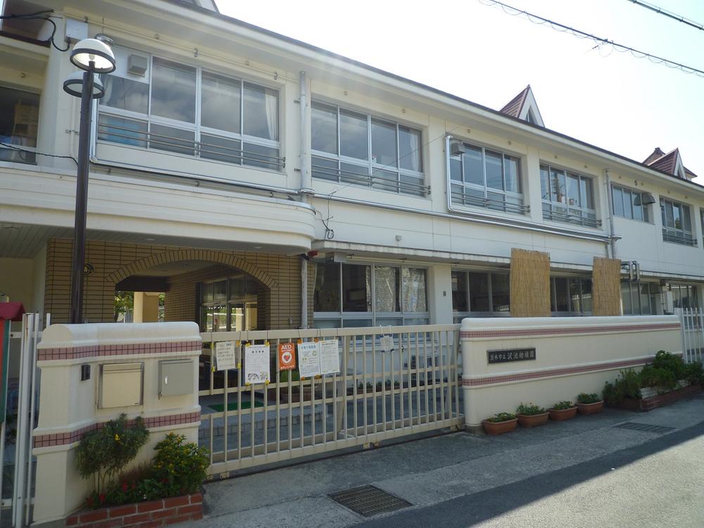 kindergarten ・ Nursery. Ibaraki Tatsusawa pond 1058m to kindergarten