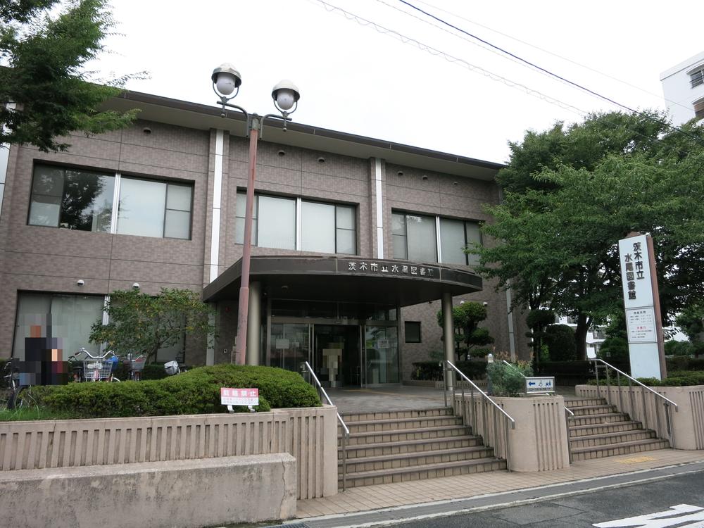 library. Ibaraki Municipal Mizuo to Library 1166m