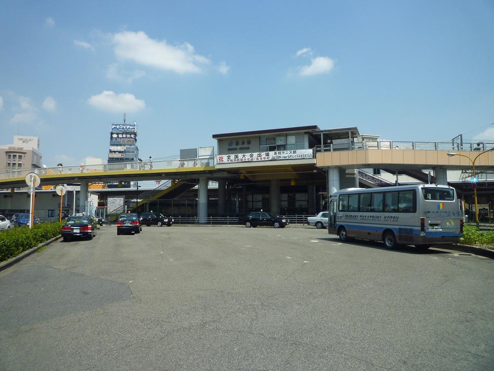 station. 720m until JR Ibaraki Station