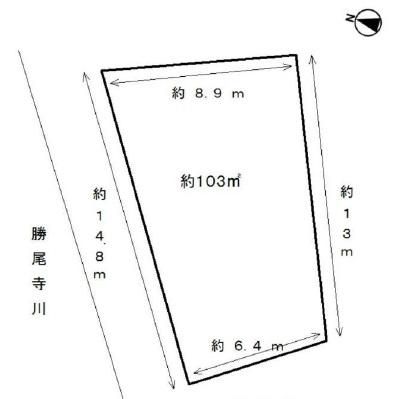 Compartment figure. Land price 5.11 million yen, Land area 67.63 sq m