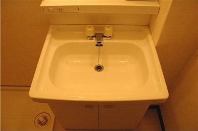 Washroom. Wash basin