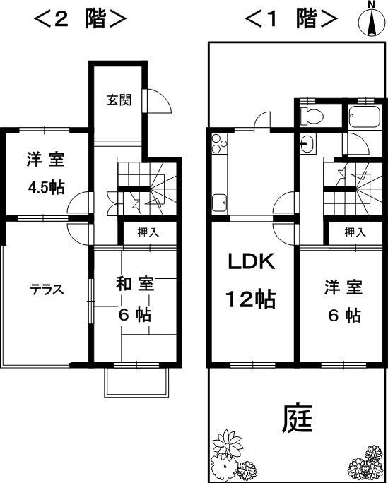 Floor plan. 9.8 million yen, 3LDK, Land area 98.68 sq m , Building area 70.39 sq m