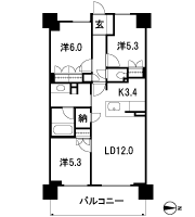 Floor: 3LDK + storeroom, occupied area: 71.26 sq m, Price: TBD