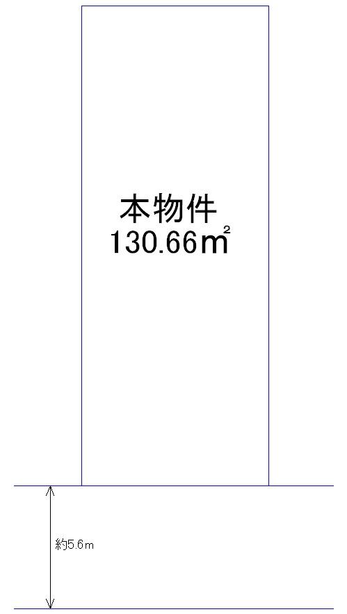 Compartment figure. Land price 28,850,000 yen, Land area 130.66 sq m