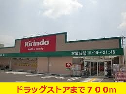 Dorakkusutoa. Kirindo Masago Tamashimadai shop 700m until (drugstore)