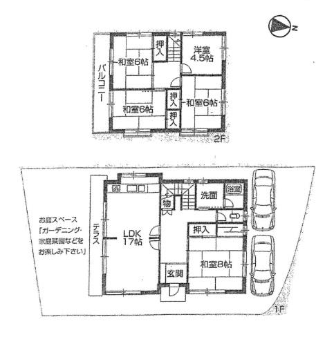 Floor plan. 29,800,000 yen, 5LDK, Land area 187.23 sq m , Building area 187.23 sq m