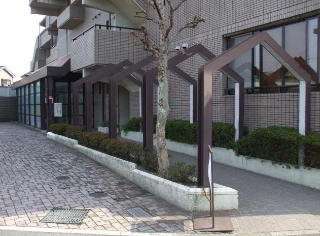 Entrance. It is tiled apartment of this appearance in the vicinity of the bus stop ☆