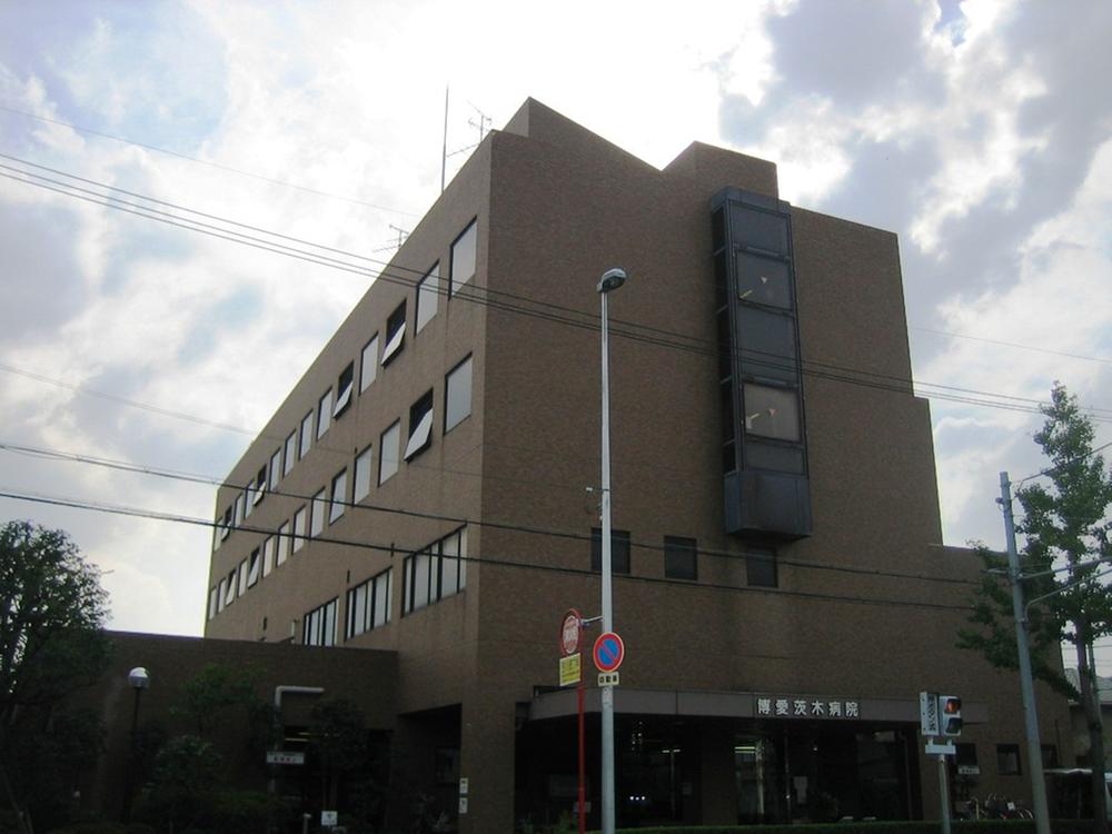 Hospital. Medical Corporation philanthropy Board philanthropy Ibaraki to the hospital 1087m
