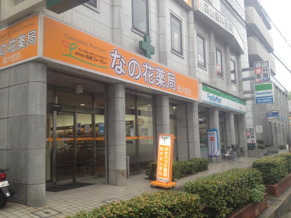 Drug store. 258m to Do Hana pharmacy Osaka before shop