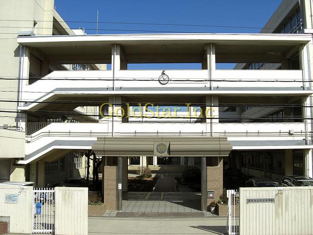 Junior high school. Ibaraki Municipal Tenno until junior high school 1165m