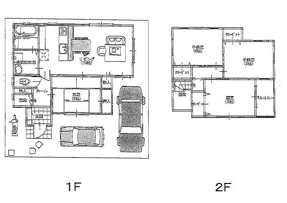 Floor plan. 40,980,000 yen, 4LDK, Land area 101 sq m , Building area 90.15 sq m