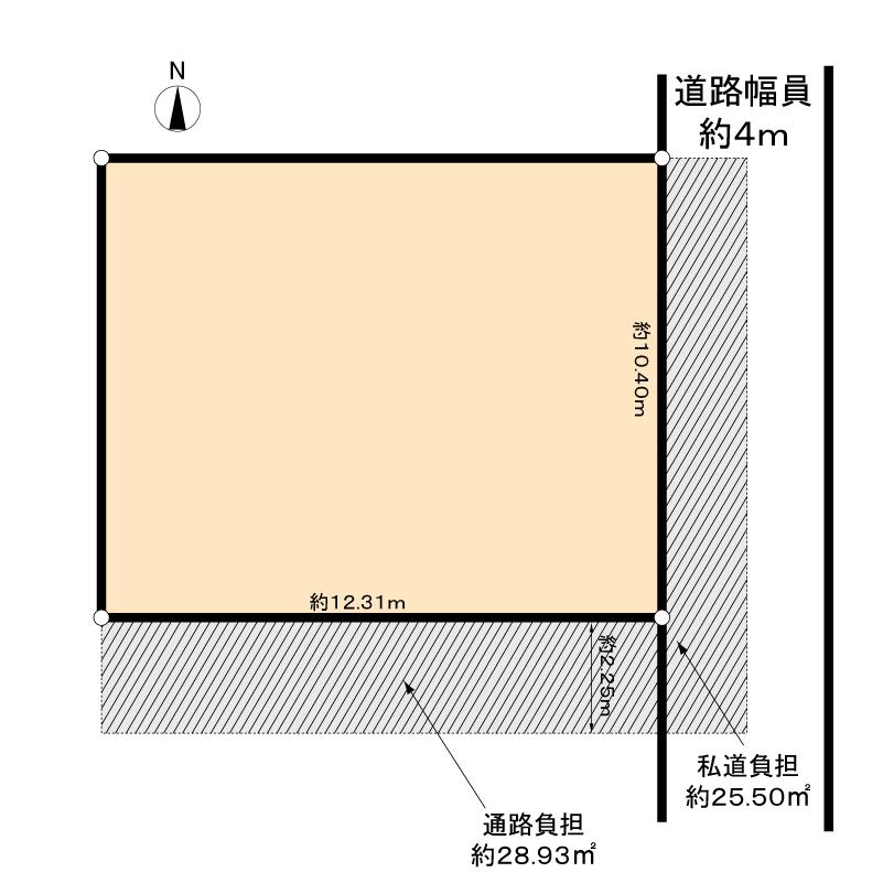 Compartment figure. Land price 27 million yen, Land area 156.93 sq m