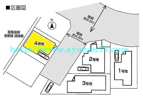 Compartment figure. 30,800,000 yen, 4LDK, Land area 90.1 sq m , Building area 92.34 sq m compartment view