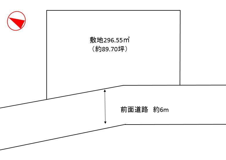 Compartment figure. Land price 39,300,000 yen, Land area 296.55 sq m limited 1 compartment