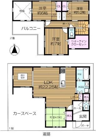 Floor plan. 33,800,000 yen, 4LDK, Land area 100.15 sq m , Building area 100.69 sq m