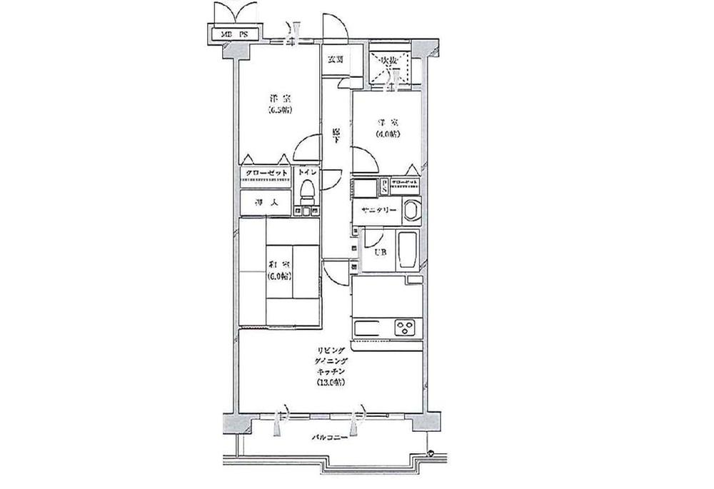 Floor plan. 3LDK, Price 23,700,000 yen, Occupied area 69.22 sq m , Good Floor balcony area 9.73 sq m ● usability