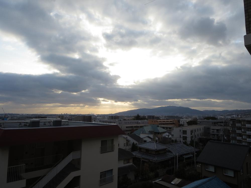 View photos from the dwelling unit. Cityscape looks beautiful