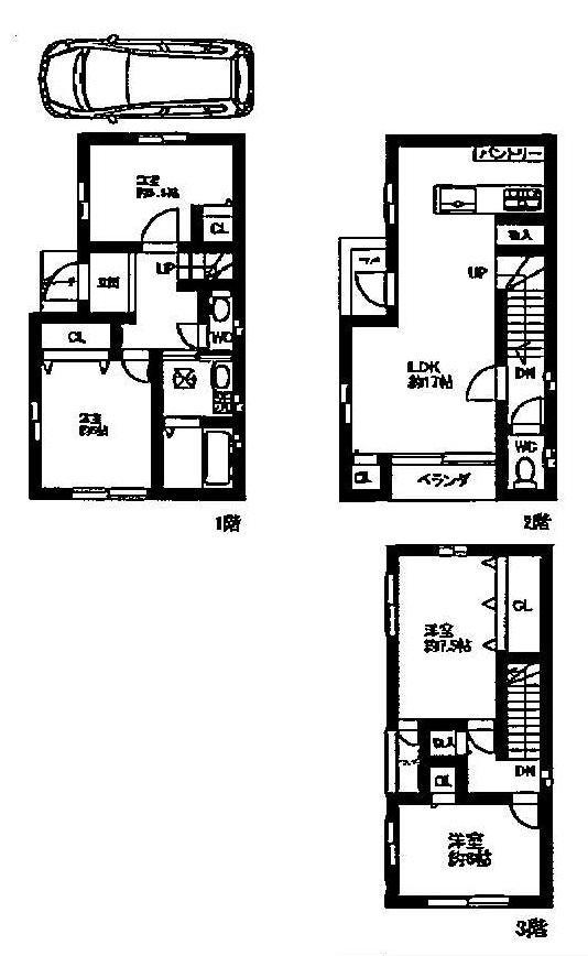 Floor plan. 29,800,000 yen, 4LDK, Land area 75.01 sq m , Building area 103.5 sq m
