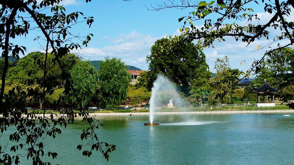 park. Feel the beauty of nature bloom 160m seasonal flowers to Suigetsu park, Oasis of peace