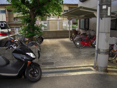 Other common areas. Bicycle-parking space