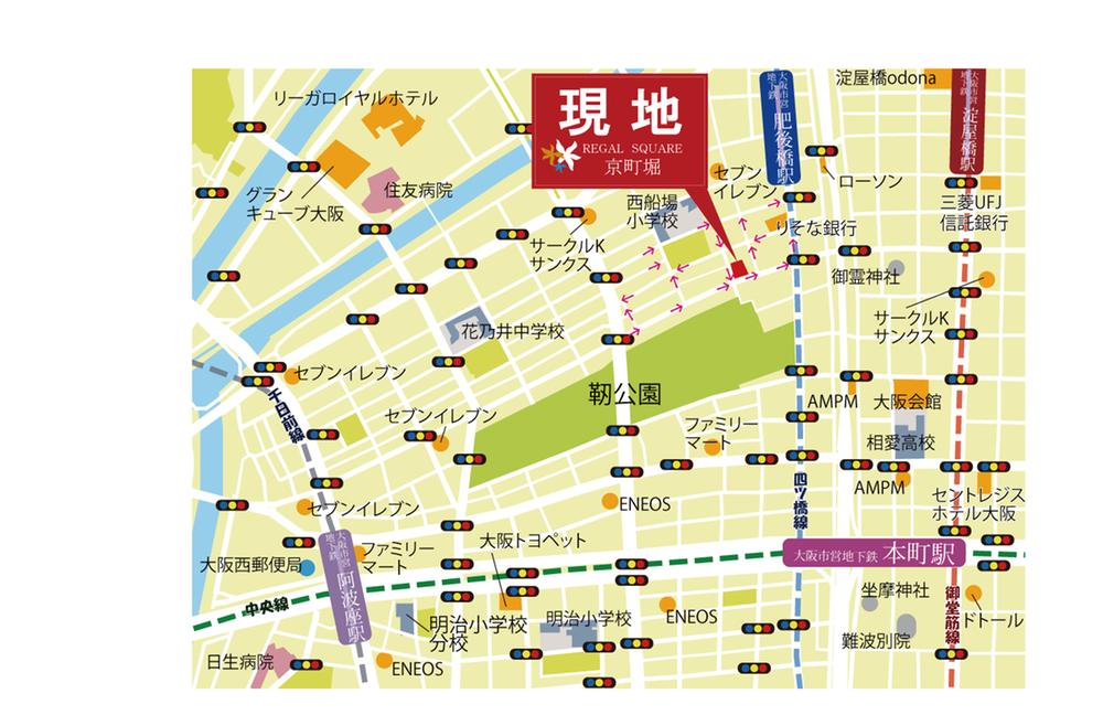exhibition hall / Showroom. Showroom guide map