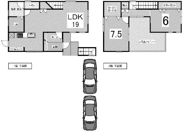 Floor plan. 31,800,000 yen, 2LDK, Land area 125.23 sq m , Building area 81.97 sq m