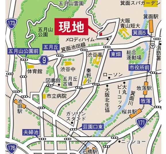 Local guide map