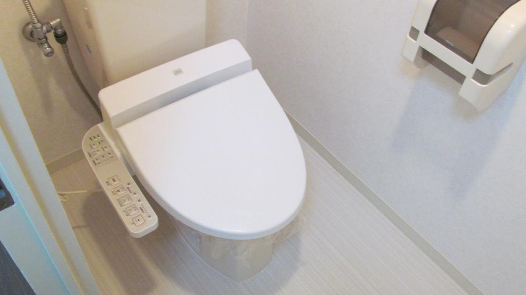 Other. Clean and wide bidet with toilet
