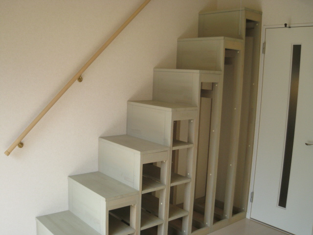 Other Equipment. It stairs becomes storage ☆ 