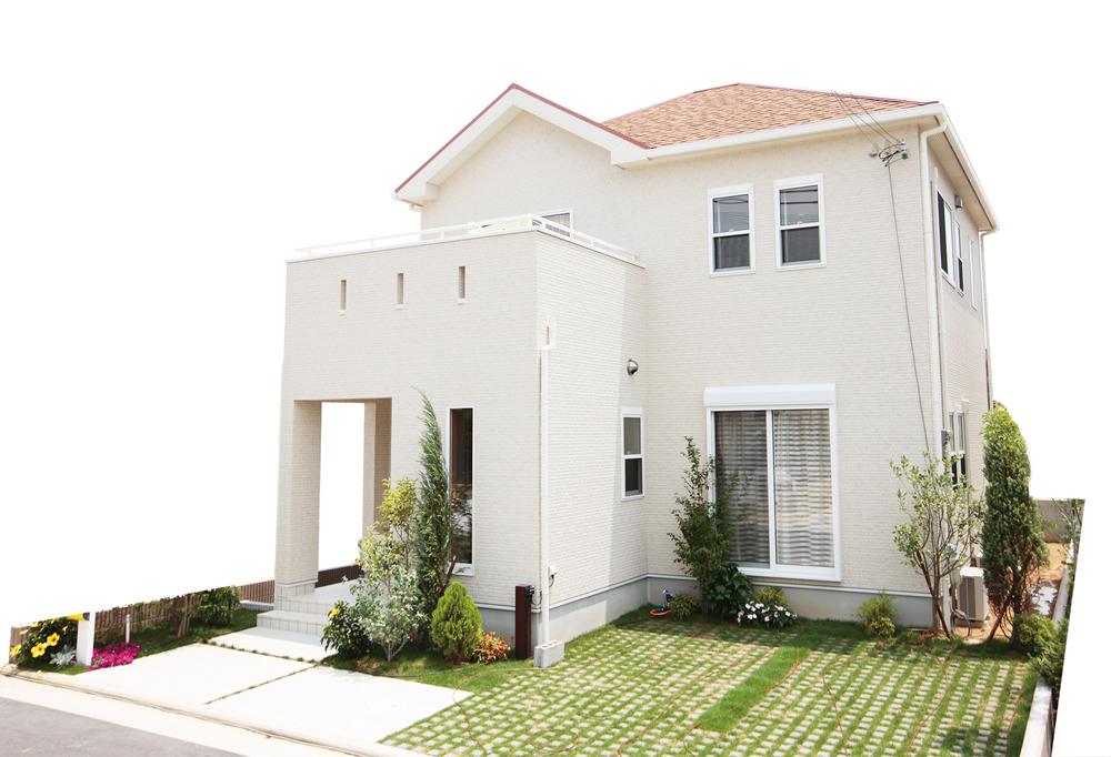 Local appearance photo. Full play! House with inner terrace (171 Nos land local model house / In July 2010 shooting)