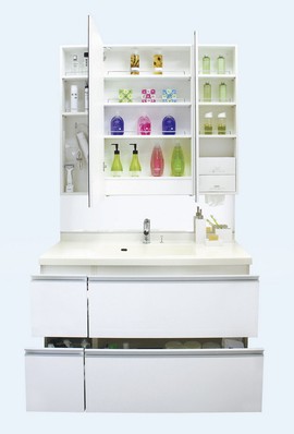  [Nice dresser] Mono of the amount and size to accommodate, to study the frequency of use, Vanity-made. Things frequently used in the basin around, Easy access easy to put away as, It is thought (Photo same specifications)