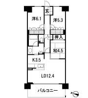 Floor: 3LDK, the area occupied: 73.2 sq m, Price: 22,980,000 yen