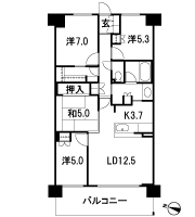 Floor: 4LDK, the area occupied: 85.4 sq m, Price: 27,980,000 yen