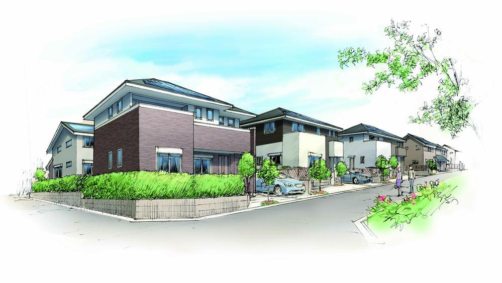 Rendering (appearance). Phase 1 ready-built subdivision of the image